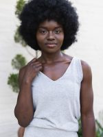 Women??s Bamboo Rib-Knit V-Neck Lounge Tank - Last Chance - Image 6