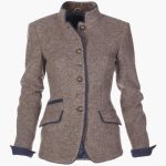 Women's Blazer with Notched Lapel and Front Buttons - Image 2