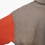 Women's Colorblock Knit Sweater with High Collar - Image 8