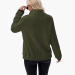 Women's Fleece Pullover with Half Zip - Image 10