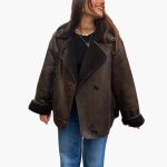 Women's Fleece Jacket with Notched Collar and Front Pockets - Image 6