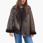 Women's Fleece Jacket with Notched Collar and Front Pockets - Image 5