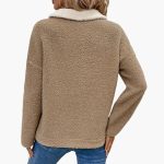 Women's Fleece Pullover with Pocket - Image 5