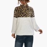 Women's Fleece Pullover with Half Zipper - Image 5