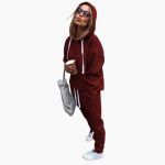Women's Hoodie and Jogger Set with Drawstrings - Image 7