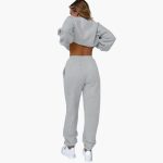Women's Jogging Suit with Heart Print and Relaxed Fit - Image 10