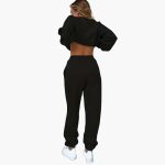 Women's Jogging Suit with Heart Print and Relaxed Fit - Image 7