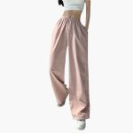 Women's Jogging Pants with Side Stripes - Image 5