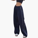 Women's Jogging Pants with Side Stripes - Image 7