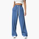 Women's Jogging Pants with Side Pockets - Image 2