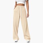 Women's Jogging Pants with Side Pockets - Image 3