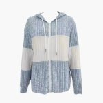 Women's Hooded Sweatshirt with Zipper - Image 4