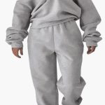 Women's Lounge Set with Half Zip Sweatshirt - Image 8