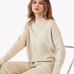 Women's Loungewear Set with Sweater and Wide Leg Pants - Image 5