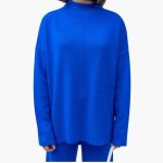 Women's Loungewear Set with Sweater and Wide Leg Pants - Image 2