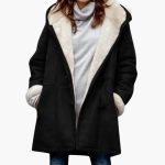 Women’s Hooded Coat with Toggle Closure and Pockets - Image 4