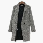 Women's Coat with Button Closure