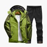 Women's Outdoor Set with Hooded Jacket and Pants - Image 3