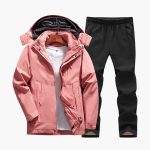Women's Outdoor Set with Hooded Jacket and Pants - Image 6