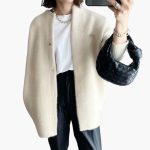 Women's Oversized Cardigan with Long Sleeves - Image 7