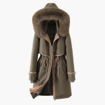 Women's Parka Jacket with Hood
