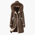 Women's Parka Jacket with Hood - Image 4