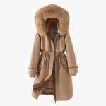 Women's Parka Jacket with Hood - Image 5