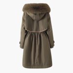 Women's Parka Jacket with Hood - Image 6