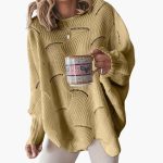 Women's Sweater with Round Neck and Loose Straight Fit - Image 4