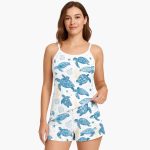 Women's Pajama Set with Short Sleeves and Shorts - Image 8