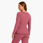 Women's Pajama Set with Top and Pants - Image 3