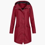 Women's Raincoat with Hood - Image 4