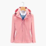 Women's Ski Jacket with Hood and Zippered Pockets - Image 3