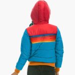 Women’s Quilted Jacket with Hood and Zipper - Image 3