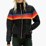 Women’s Quilted Jacket with Hood and Zipper - Image 6