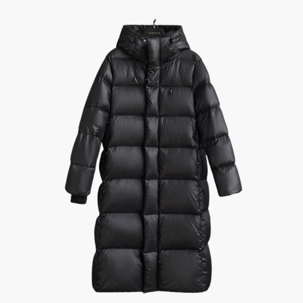 Women's Padded Jacket with Adjustable Hood