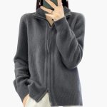 Women’s Cardigan with Zipper - Image 5