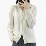 Women’s Cardigan with Zipper - Image 4