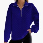 Women's Knit Sweater with Textured Surface - Image 4