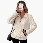 Women's Teddy Fleece Pullover with Kangaroo Pockets - Image 10