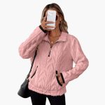Women's Teddy Fleece Pullover with Kangaroo Pockets - Image 9
