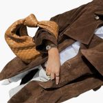 Women's Trench Coat with Notched Collar and Belt - Image 3