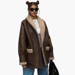 Women's Winter Jacket with Belt and Front Pockets