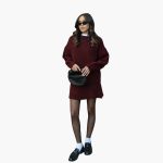 Women's Two-Piece Set with Round Neck Sweater - Image 8