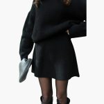 Women's Two-Piece Set with Round Neck Sweater - Image 7