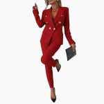 Women's Suit with Blazer and Pants - Image 3