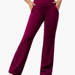 Women's Pants with Elastic Waistband and Flared Leg - Image 5