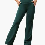 Women's Pants with Elastic Waistband and Flared Leg - Image 6