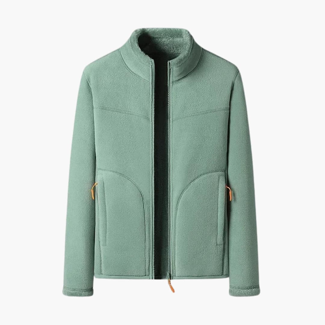 DamenjackemitReissverschlussundTaschen_3.jpg Women's Jacket with Zipper and Pockets - Image 1