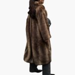 Women's Coat with Stand-Up Collar and Long Sleeves - Image 2